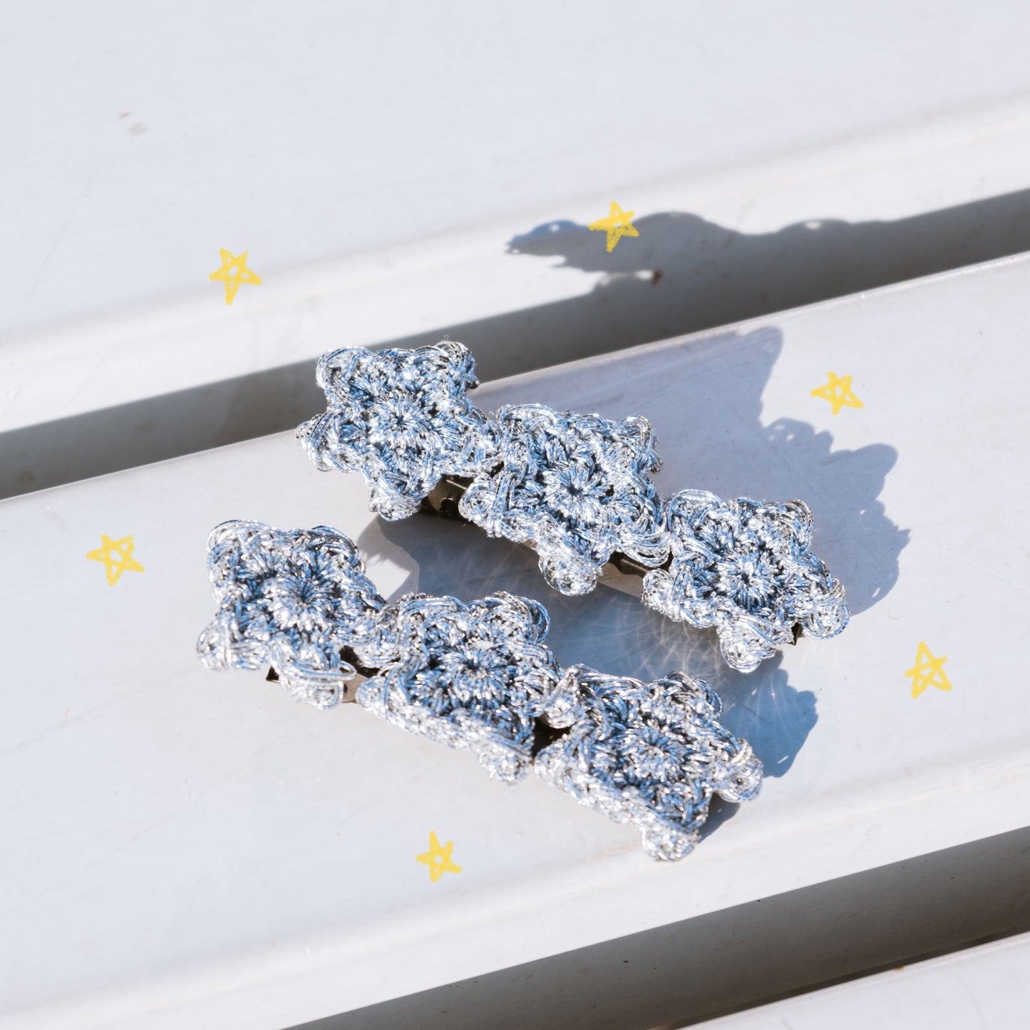 Bling Bling Star Hair Clip (a pair)