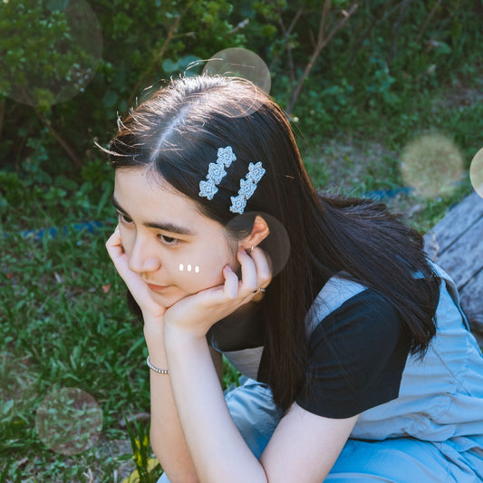 Bling Bling星星髮夾(一對)