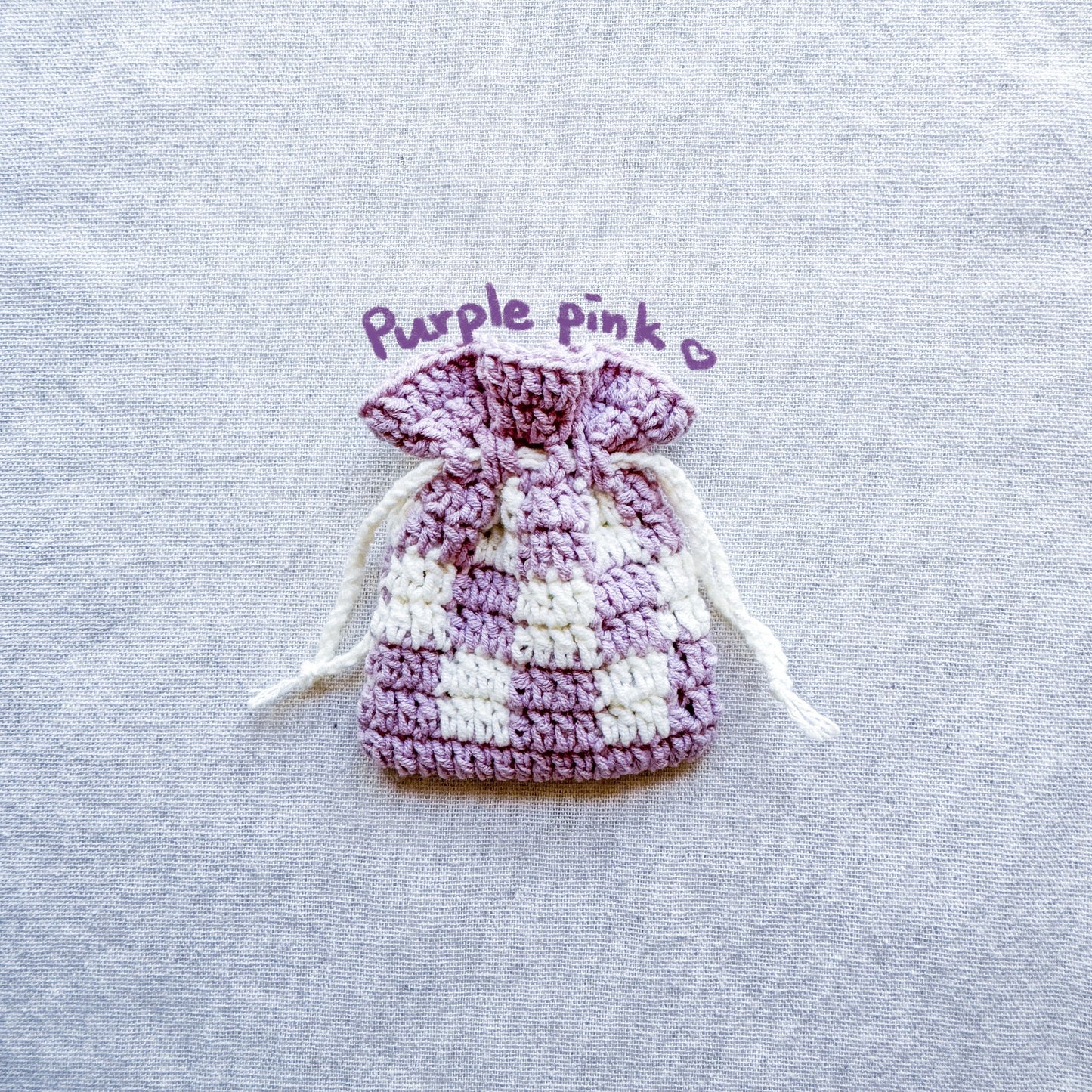 Checkered AirPods Bag