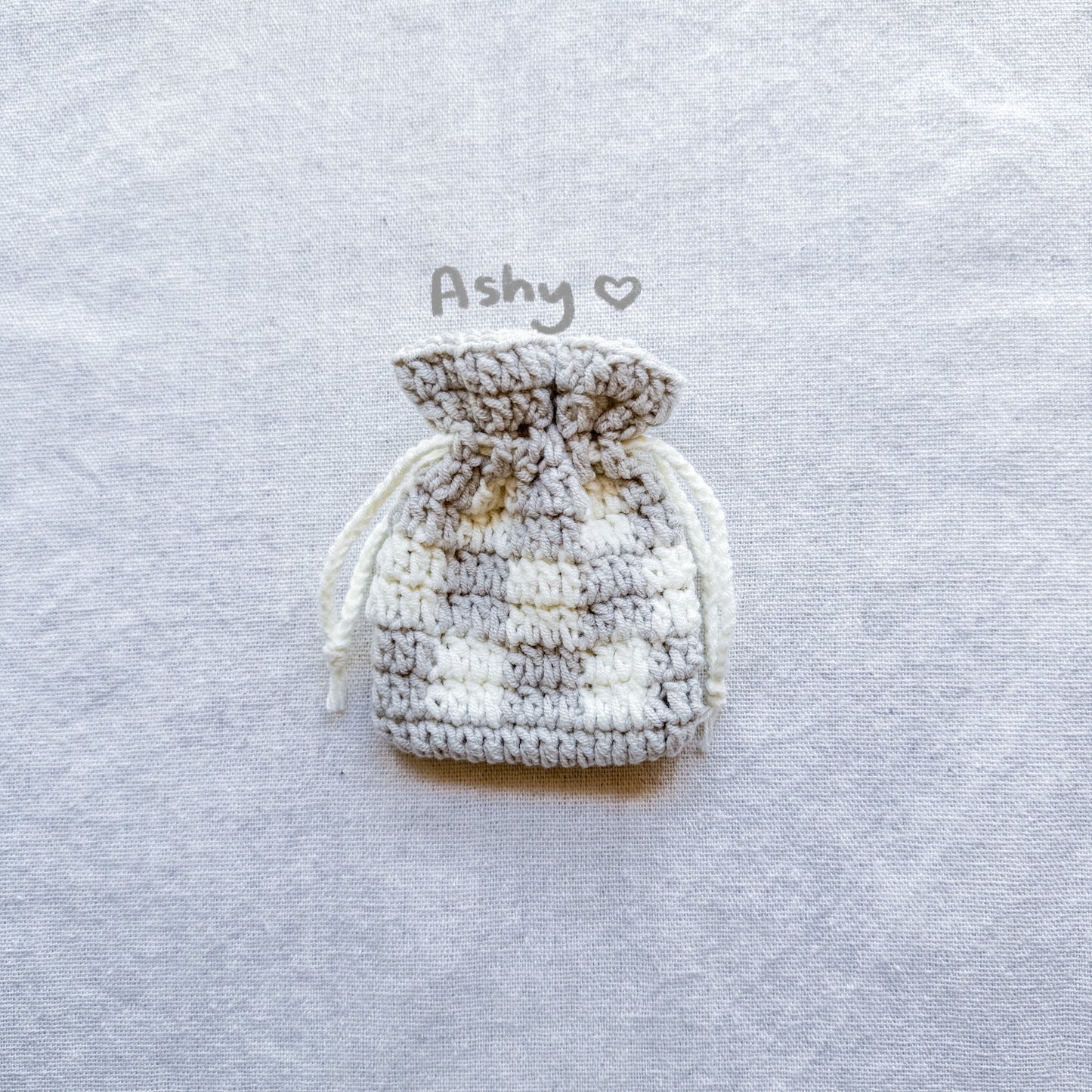 Checkered AirPods Bag