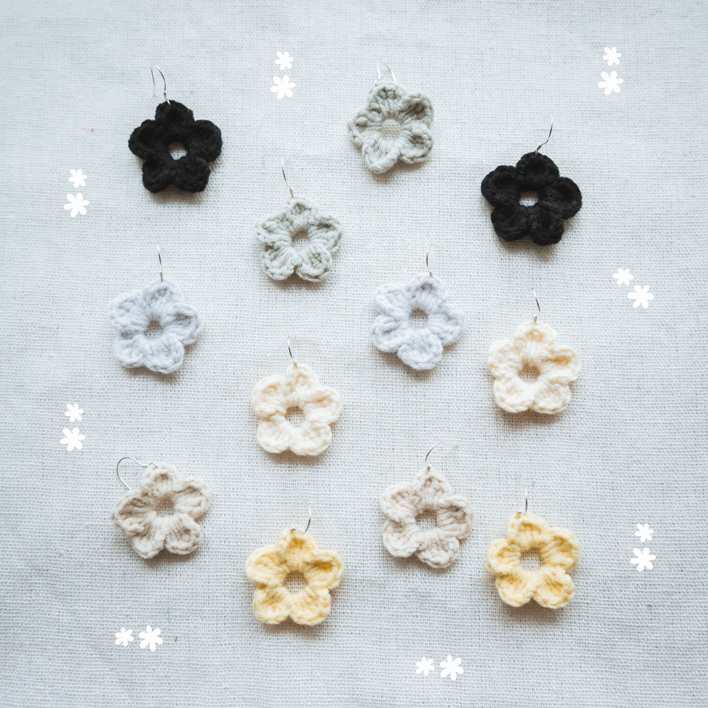 Elegant Flower Earrings