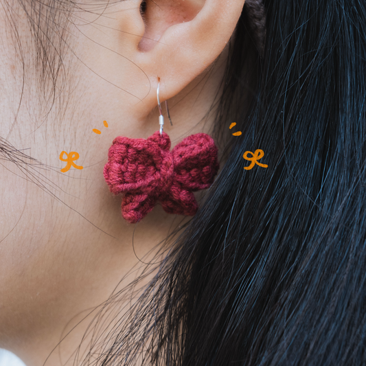 Ribbon Earrings