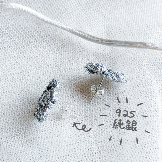 Bling Bling Flower Earrings