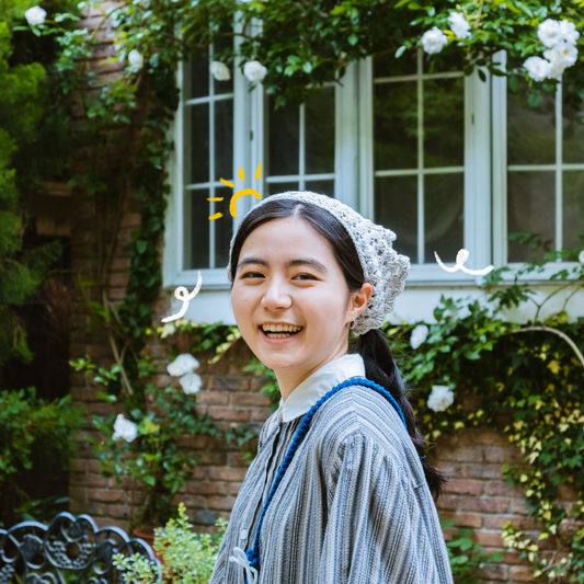 French-garden-style Bandana