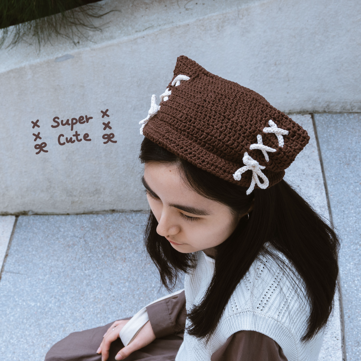 Ribbon Cat Beanie