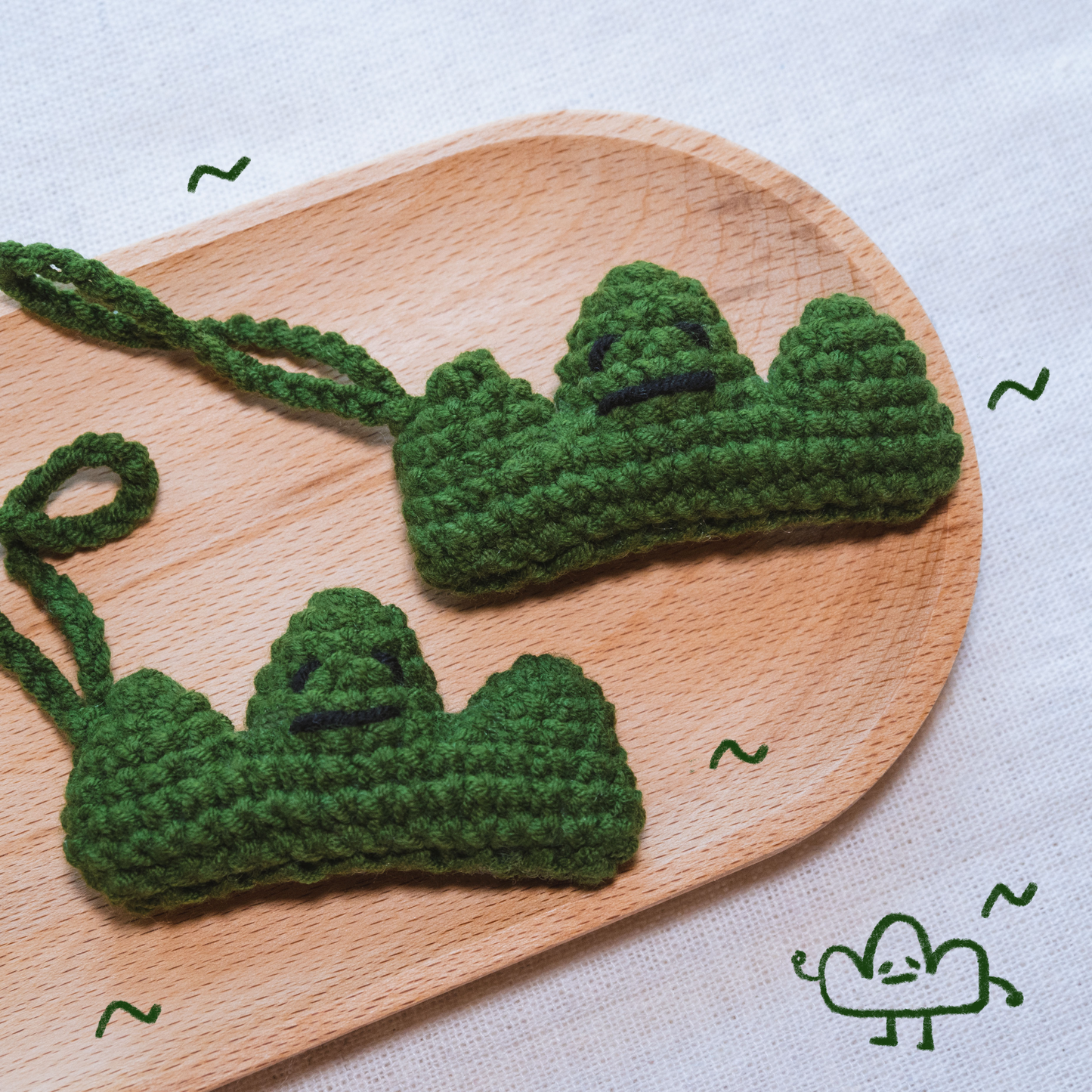Helpless Hill Bag Charm
