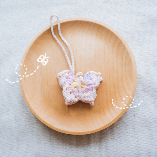 Dreamy Butterfly Bag Charm