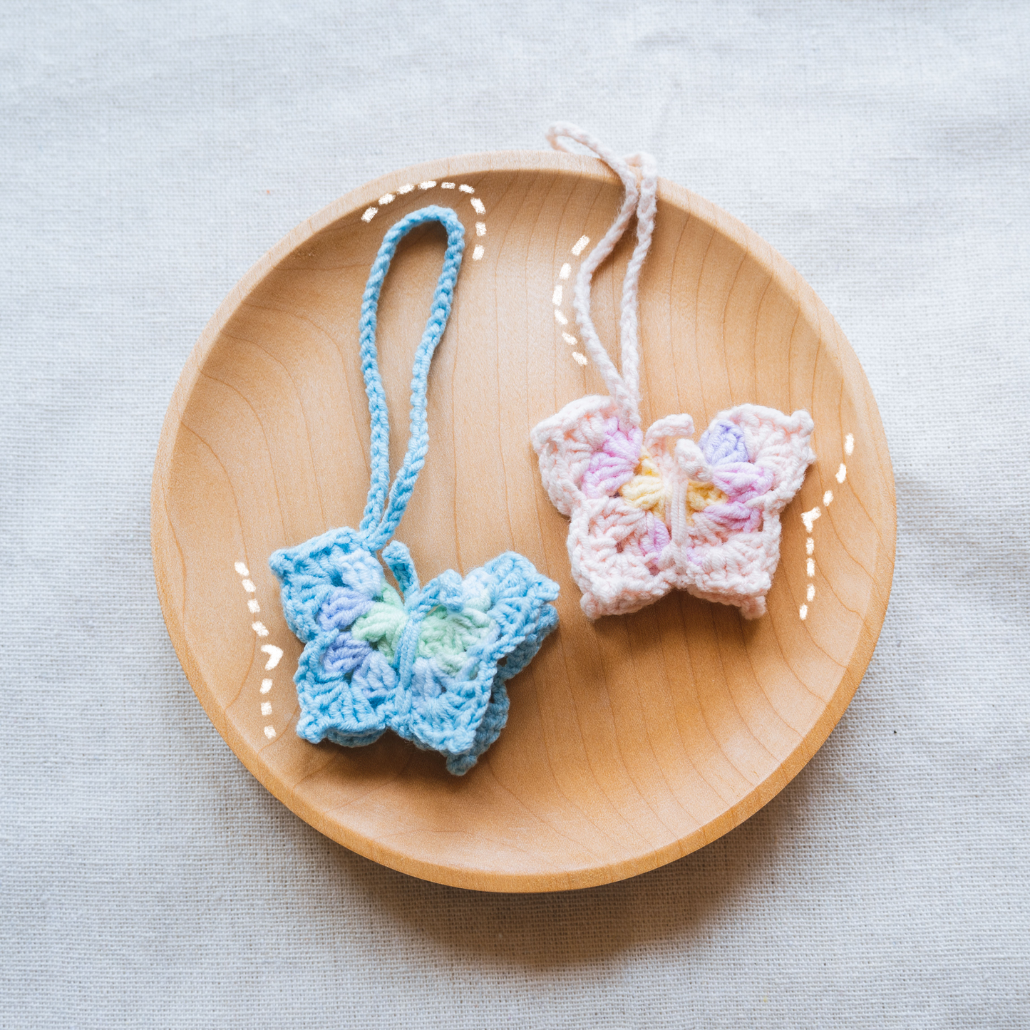 Dreamy Butterfly Bag Charm