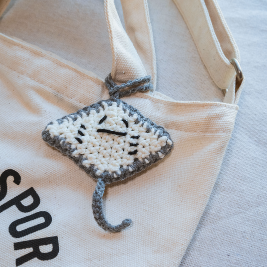 只想躺平魔鬼魚掛飾