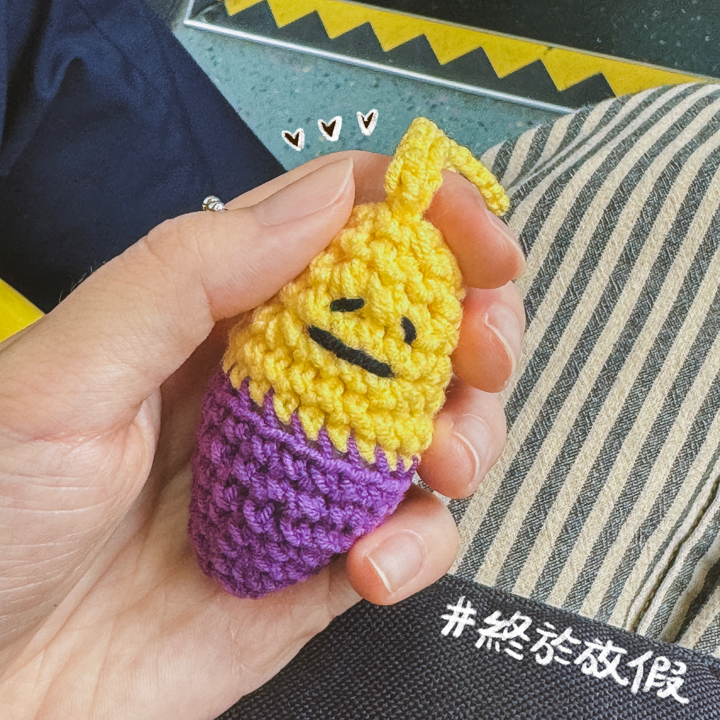 I'm just a small potato Bag Charm
