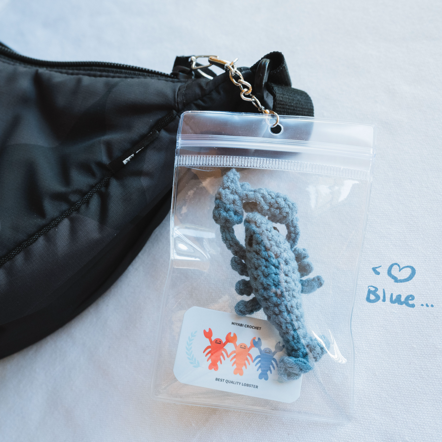 笑笑小龍蝦掛飾