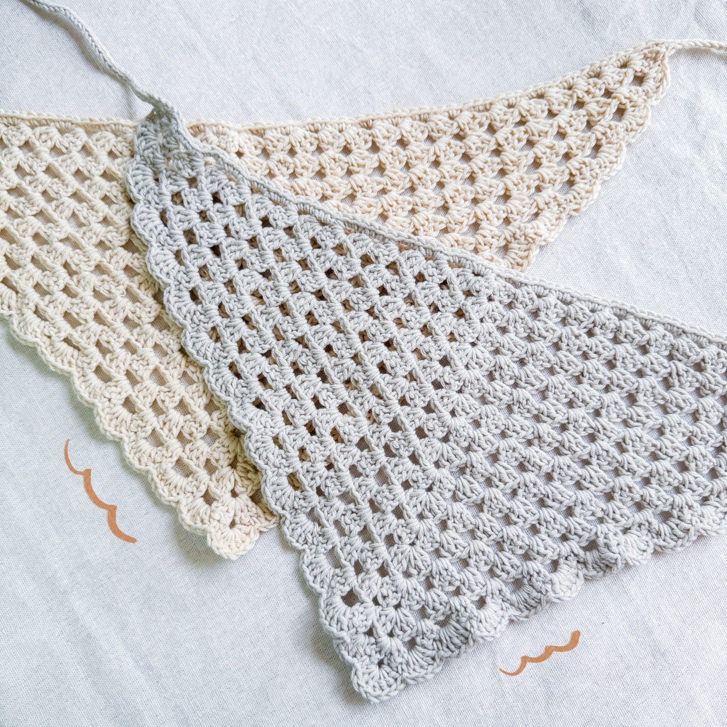 French-garden-style Bandana