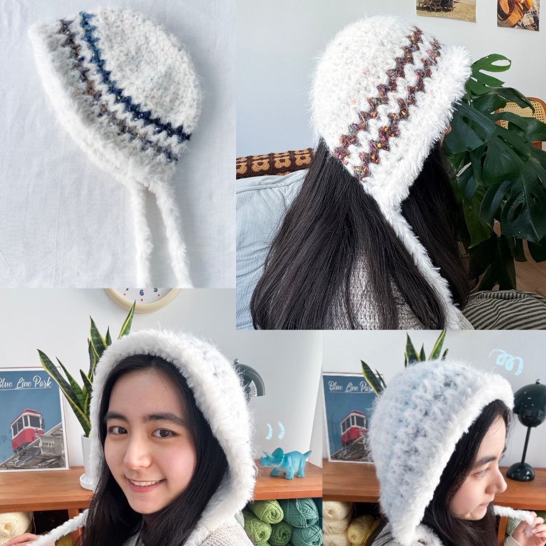 毛毛護耳帽