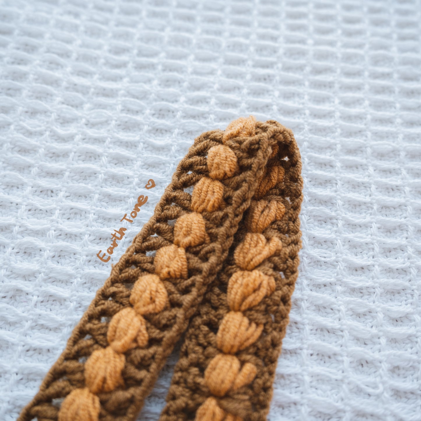 手作鈎織髮帶-泡泡髮帶-miyabi-crochet