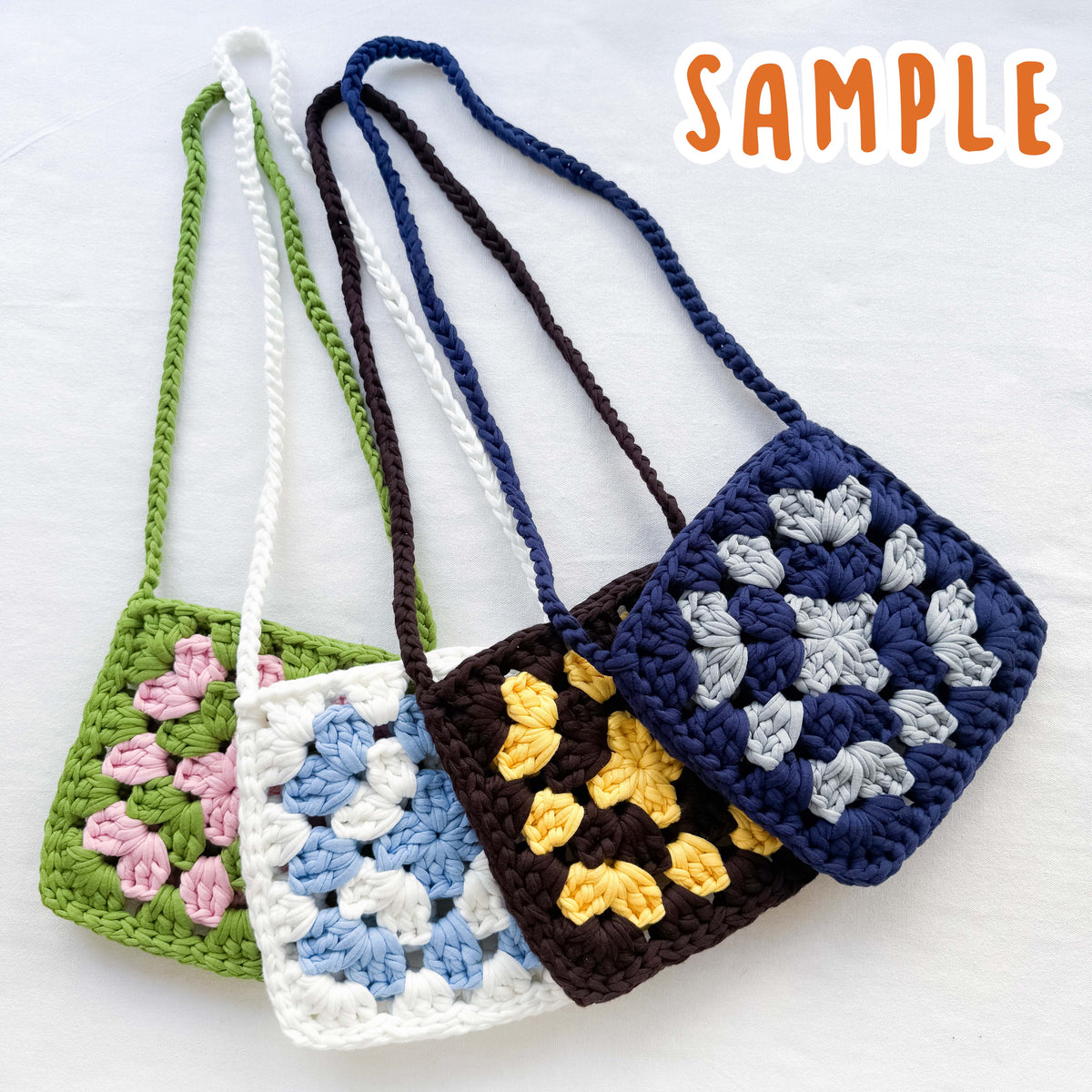 加購材料-祖母格斜孭袋-miyabi-crochet