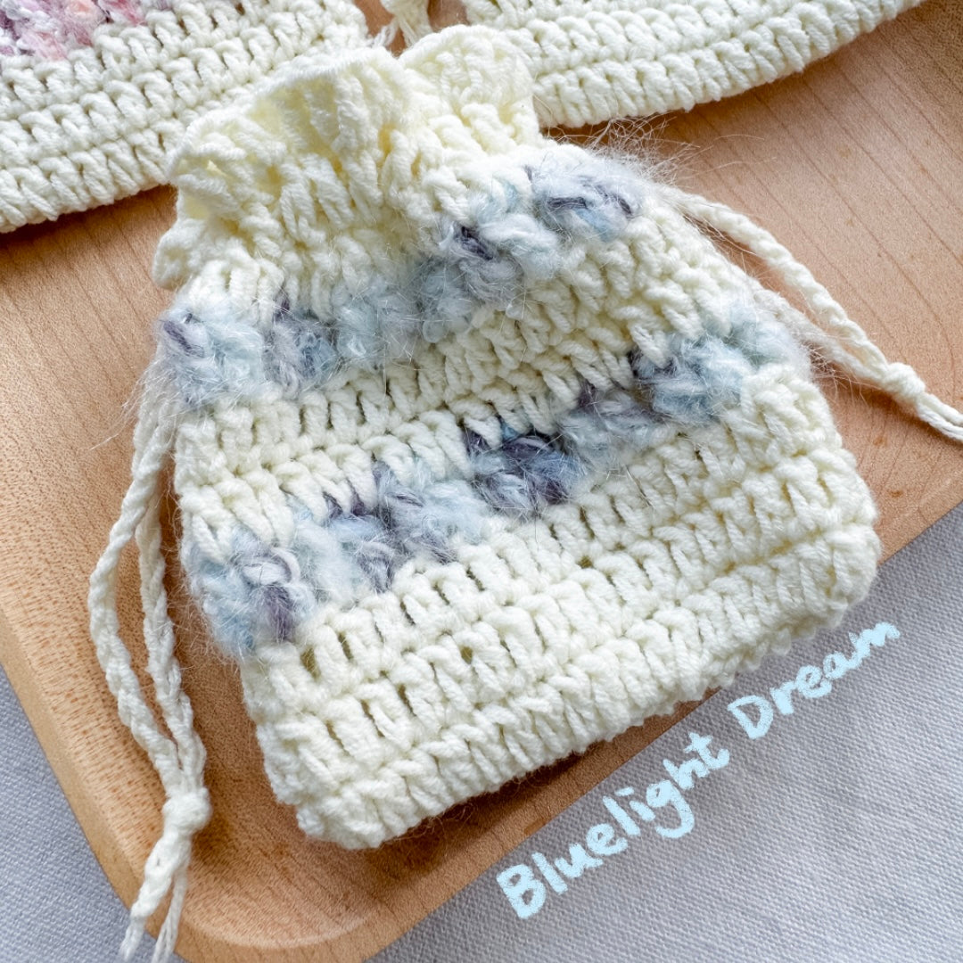 鈎織夢幻AirPods袋-miyabi-crochet