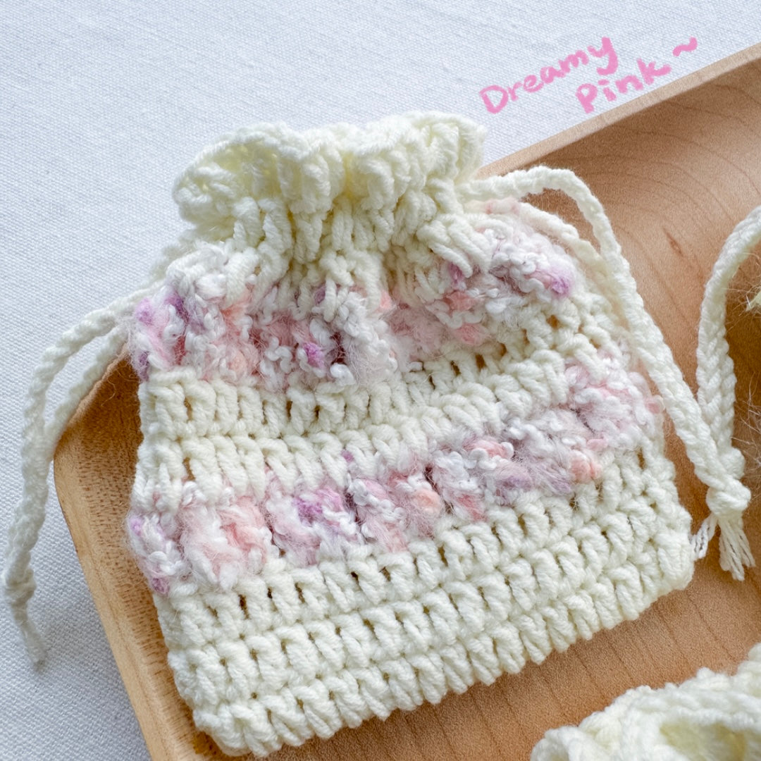 鈎織夢幻AirPods袋-miyabi-crochet