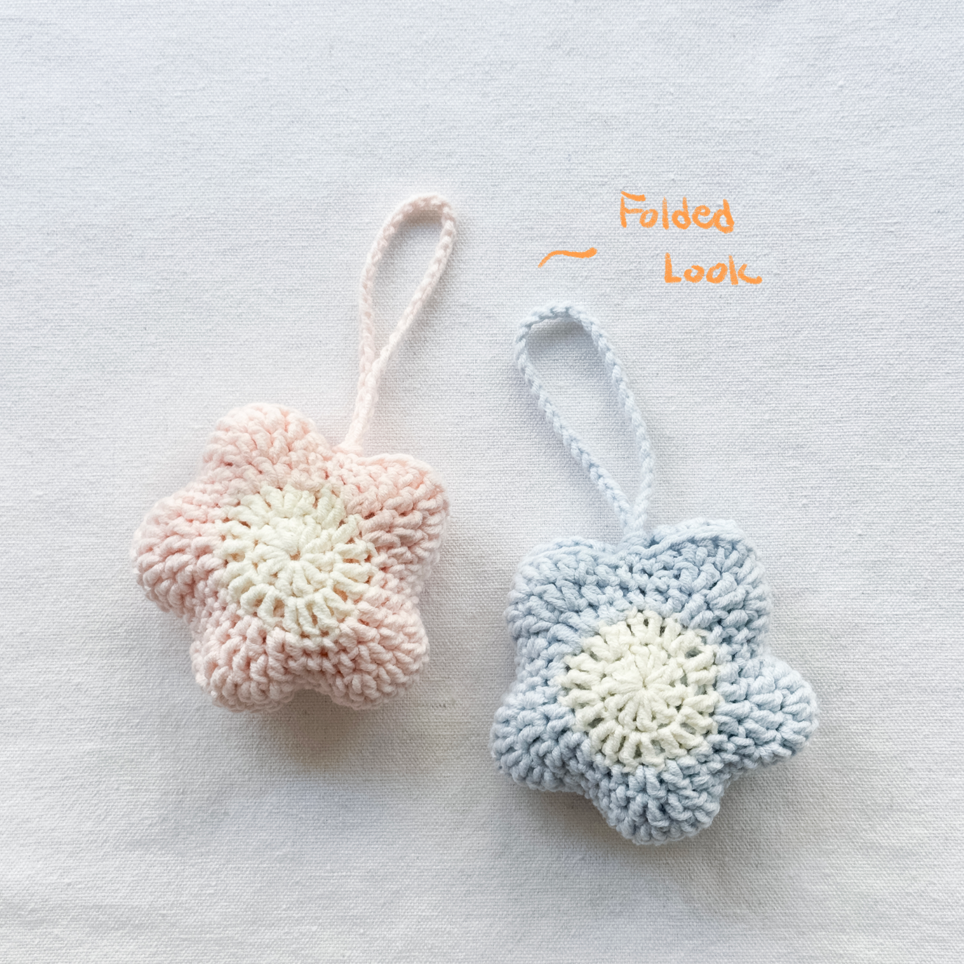 鈎織可收納花花飲品袋-miyabi-crochet