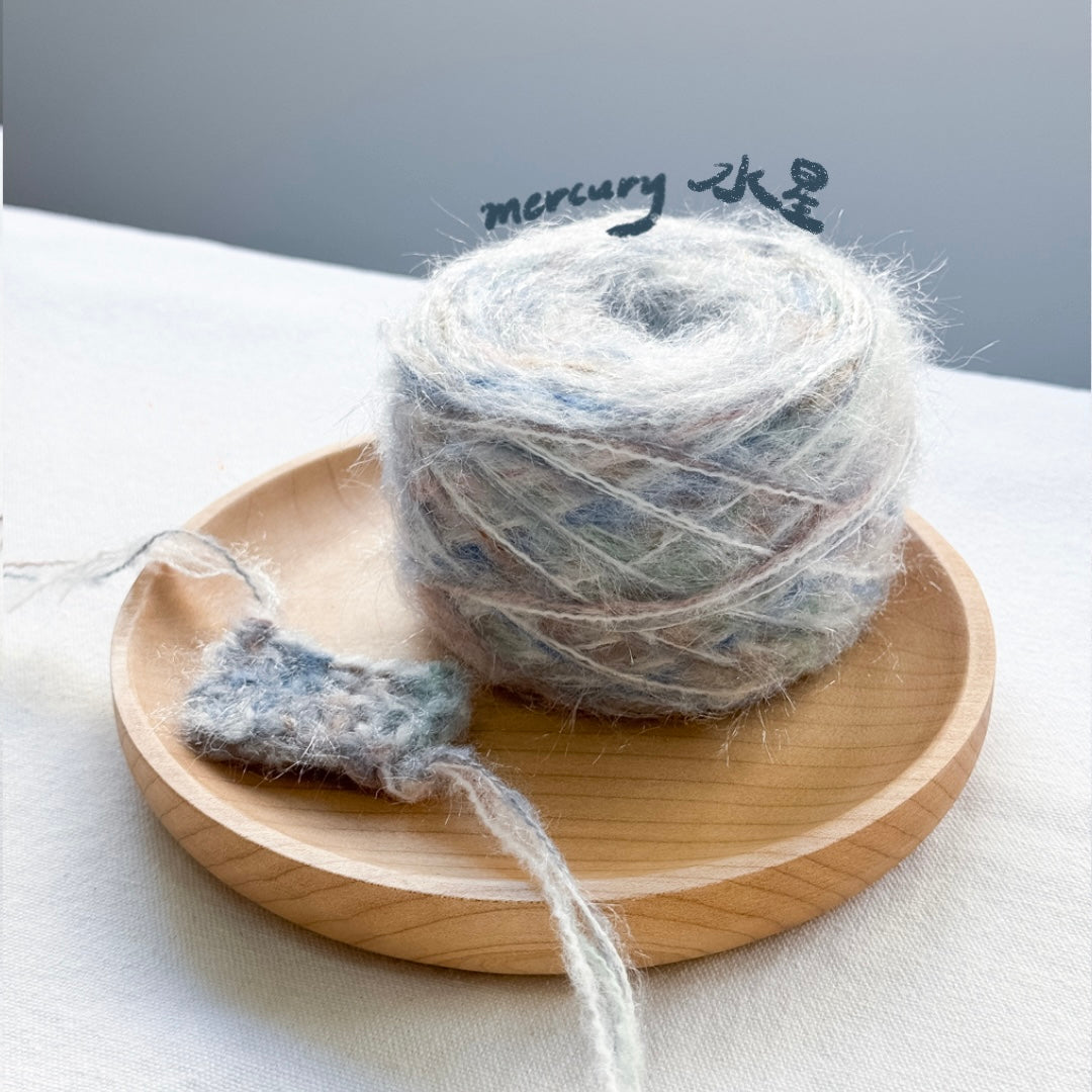 鈎織-自家手混線-銀河系列-miyabi-crochet