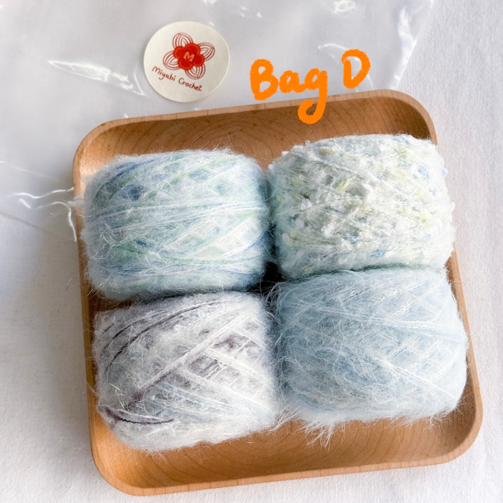 鈎織-自家手混線-Happy-Bag-miyabi-crochet