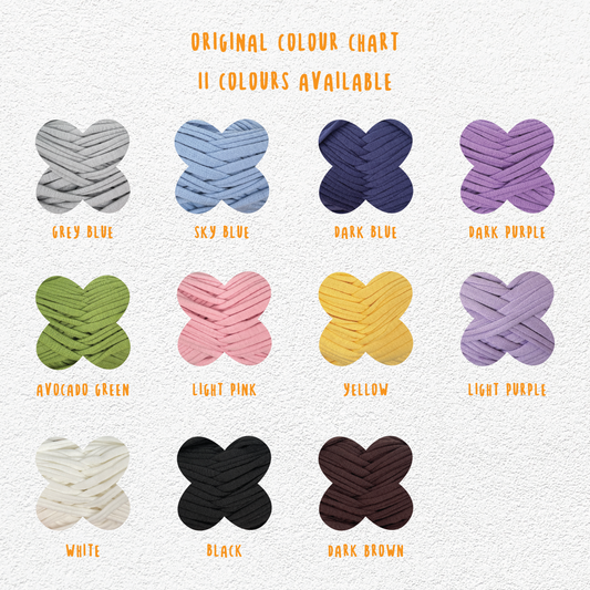 零基礎鈎織材料包-祖母格斜孭袋-miyabi-crochet