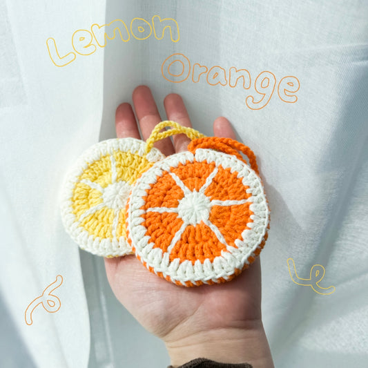 鈎織水果凸面打卡鏡-miyabi-crochet