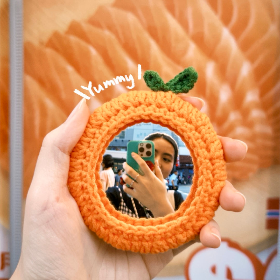 鈎織Colour City Walk凸面打卡鏡-miyabi-crochet