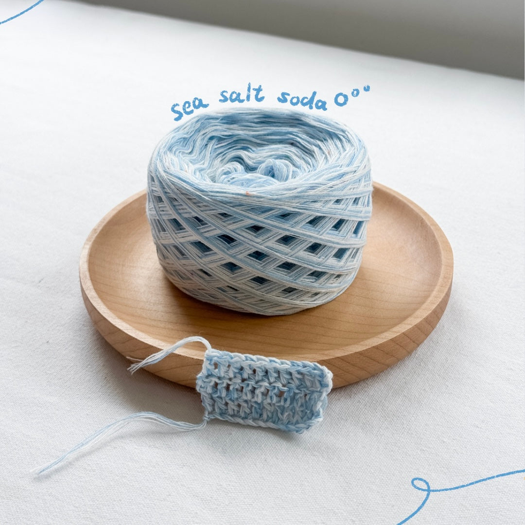 鈎織-自家手混線-梳打系列-miyabi-crochet