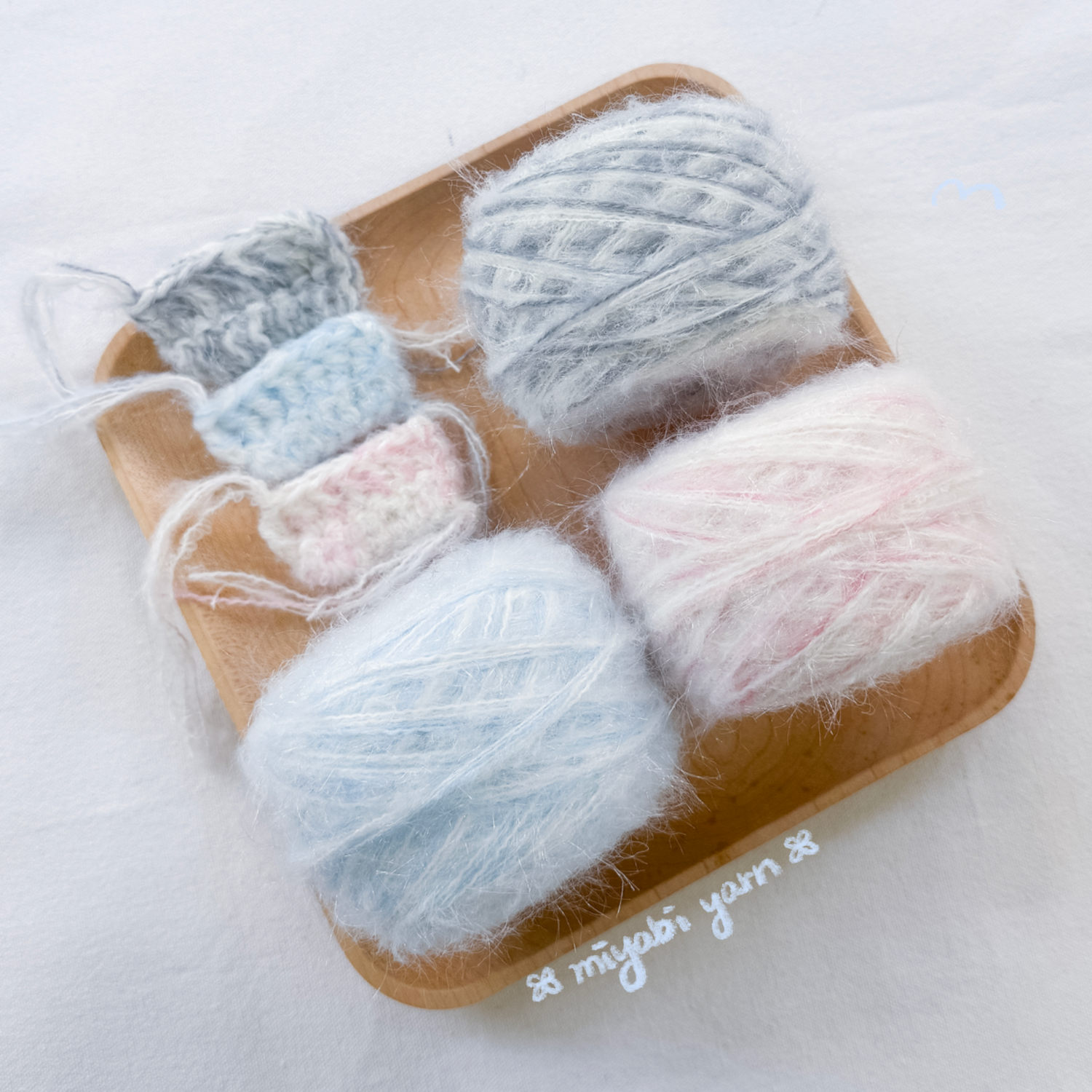 鈎織-自家手混線-軟糯系列-miyabi-crochet